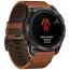 Смарт-годинник Garmin Epix Pro 2 Sapphire 51mm Carbon G. DLC Tit. with Chestnut L. Band (010-02804-30) ГАРАНТІЯ 3 міс.