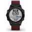 Смарт-годинник Garmin Fenix 6 Sapphire Black DLC with Heathered Red Nylon Band (010-02158-16) ГАРАНТІЯ 12 міс.