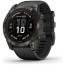 Смарт-годинник Garmin Fenix 7X Sapphire Solar Carbon G. DLC Tit. with Black Band (010-02778-10/11) ГАРАНТІЯ 12 міс.
