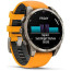 Смарт-годинник Garmin Fenix 8 47mm AMOLED Sapphire Titanium w. Spark Orange/Graphite Silicone Band (010-02904-10/11) ГАРАНТІЯ 3 міс.