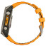 Смарт-годинник Garmin Fenix 8 47mm AMOLED Sapphire Titanium w. Spark Orange/Graphite Silicone Band (010-02904-10/11) ГАРАНТІЯ 3 міс.