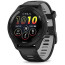 Смарт-годинник Garmin Forerunner 265 Black Bezel and Case w. Black/Powder Gray Silicone Band (010-02810-00/10/50) ГАРАНТІЯ 3 міс.