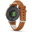 Смарт-годинник Garmin Lily 2 Classic Cream Gold with Tan Leather Band (010-02839-02/60) ГАРАНТІЯ 12 міс.