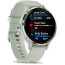 Смарт-годинник Garmin Venu 3S Silver Stainless Steel Bezel with Sage Gray Case and Silicone Band (010-02785-01)