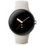 Смарт-годинник Google Pixel Watch LTE Polished Silver Case/Chalk Active Band