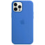 Чохол-накладка iPhone 12 Pro Max Silicone Case with MagSafe Capri Blue (MK043)