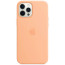 Чохол-накладка iPhone 12 Pro Max Silicone Case with MagSafe Cantaloupe (MK073)