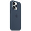 Чохол-накладка Apple iPhone 14 Pro Silicone Case with MagSafe Storm Blue (MPTF3)