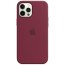 Чохол-накладка Apple iPhone 12 Pro Max Silicone Case with MagSafe Plum (MHLA3)
