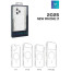 Чохол Monblan for iPhone 17 Pro Max Magnetic Crystal Series (Transparent)