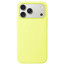 Чохол Monblan Magnetic Silicone MagSafe for iPhone 17 Pro Neon Yellow