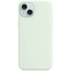 Чохол-накладка Monblan Magnetic Silicone MagSafe for iPhone 15 Soft Mint