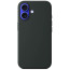 Чохол-накладка Monblan Magnetic Silicone MagSafe for iPhone 16 Plus Black