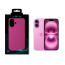 Чохол-накладка Monblan Magnetic Silicone MagSafe for iPhone 16 Plus Fuchsia