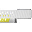 Ремінець для фітнес-браслета Monblan Whoop 5.0 SportFlex Series (Yellow-White)
