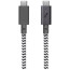 Кабель Native Union Belt Cable USB-C to USB-C Pro Zebra (2.4 m) (BELT-C-ZEB-PRO-NP)