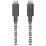 Кабель Native Union Belt Cable USB-C to USB-C Pro 240W Zebra (2.4 m) (BELT-PRO2-ZEB-NP)