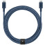 Кабель Native Union Belt XL Cable USB-C to USB-C Navy (3 m) (BELT-XL-C-NAV-3-NP)