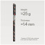 Чохол Pitaka Edge Ultra-Slim Case Happiness Rides Ebony for iPhone 17 Pro (HR1707P)