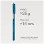Чохол-накладка Pitaka Edge Ultra-Slim Case Happiness Rides Indigo for iPhone 17 Pro Max (HR1702PM)
