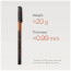 Чохол Pitaka Edge Ultra-Slim Case Monogram Black/Orange для iPhone 17 Pro (KI1704PTK)