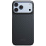 Чохол Pitaka Edge Ultra-Slim Case Twill Black/Grey for iPhone 18 Pro/17 Pro (KI1801P)