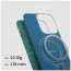 Чохол-накладка Pitaka Tactile Woven Monogram Green/Gold for iPhone 16 Pro Max (KI1601PTKP)