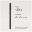 Чохол Pitaka Ultra-Slim Case Twill Black/Grey for iPhone 17 (KI1701)