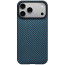Чохол Pitaka Ultra-Slim Case Twill Blue/Grey for iPhone 17 Pro (KI1706BP)