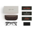 Смарт-окуляри Ray-Ban Meta Blayzer Optics Gen2 Standard Matte Transparent Ice Grey/Clear (RW7001 8529 50-19)