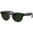 Смарт-окуляри Ray-Ban Meta Headliner Gen2 HighBridge Fit Shiny Black/Clear-Graphite Green Transitions (RW4013 601/1M 50-23)