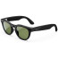 Смарт-окуляри Ray-Ban Meta Headliner Shiny Black Frame/Green Lenses (RW4009 601/9A 50-23) (Уцінка)