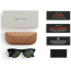 Смарт-окуляри Ray-Ban Meta Skyler Gen 2 Standard Shiny Black Frame/Graphite Green Transit.Lenses (RW4014 601/1M 52-20)