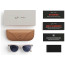 Смарт-окуляри Ray-Ban Meta Skyler Gen 2 Standard Shiny Chalky Gray Frame/Clear to Sapphire Transit.Lenses (RW4014 6700MF 52-20)
