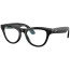 Смарт-окуляри Ray-Ban Meta Skyler Standard Shiny Black/Clear (RW4010 601/SB 52-20)