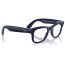 Смарт-окуляри Ray-Ban Meta Wayfarer Gen 2 Shiny Cosmic Blue/Clear Sapphire (RW4012 6628/MF 53-23)