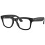 Смарт-окуляри Ray-Ban Meta Wayfarer Large Matte Black/Clear to Graphite Green Transitions (RW4008 601S1M 53-22) (Уцінка)