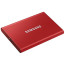 SSD-накопичувач Samsung Portable SSD T7 500GB USB 3.2 Type-C (MU-PC500R/WW) Red UA