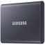 SSD-накопичувач Samsung T7 4TB Titan Gray (MMU-PC4T0T/AM)