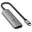 Хаб Satechi 4-in-1 USB-C Slim Multiport 4K Space Grey (ST-P4SM)