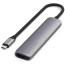 Хаб Satechi 6-in-1 USB-C Slim Multiport Adapter 4K Space Grey (ST-P6SM)
