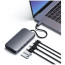 Хаб Satechi Aluminum USB-C Multimedia Adapter M1 Space Gray (ST-UCM1HM) (Уцінка)