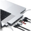 Хаб Satechi Aluminum USB-C Pro Hub Max Adapter Silver (ST-UCPHMXS)