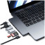 Хаб Satechi Aluminum USB-C Pro Hub Slim Adapter Space Gray (ST-HUCPHSM)