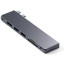 Хаб Satechi Aluminum USB-C Pro Hub Slim Adapter Space Gray (ST-HUCPHSM)