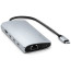 Хаб Satechi USB-C Multiport Adapter 8K with Ethernet V3 Silver (ST-P8KES)