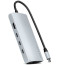 Хаб Satechi USB-C Multiport Adapter 8K with Ethernet V3 Silver (ST-P8KES)