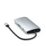 Хаб Satechi USB-C Multiport Adapter 8K with Ethernet V3 Silver (ST-P8KES)