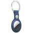 Чохол WIWU Leather Key Ring for AirTag Blue