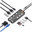 Хаб WIWU USB-C 12in1 Cyber Hub Series Space Gray